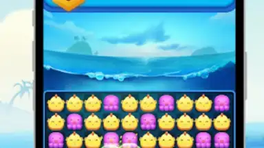Captura de tela de Ocean Crush-Matching Games 2