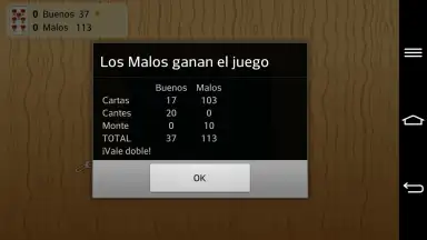 Captura de tela de Tute a Cuatro 9